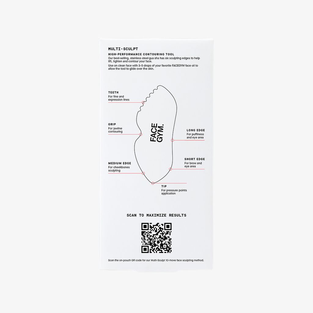 MULTI SCULPT – Sculpting & Contouring Gua Sha - Image 3