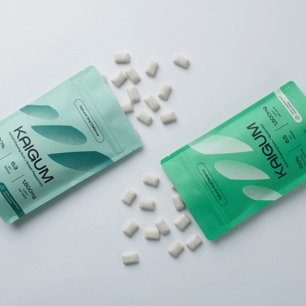 Natural Chewing Gum - Spearmint - Image 5