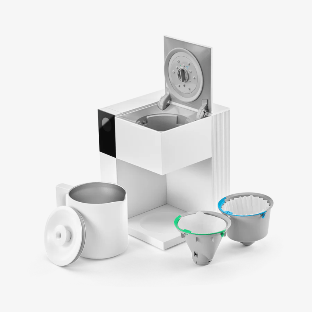 Aiden Precision Coffee Maker - Matte White - Image 3