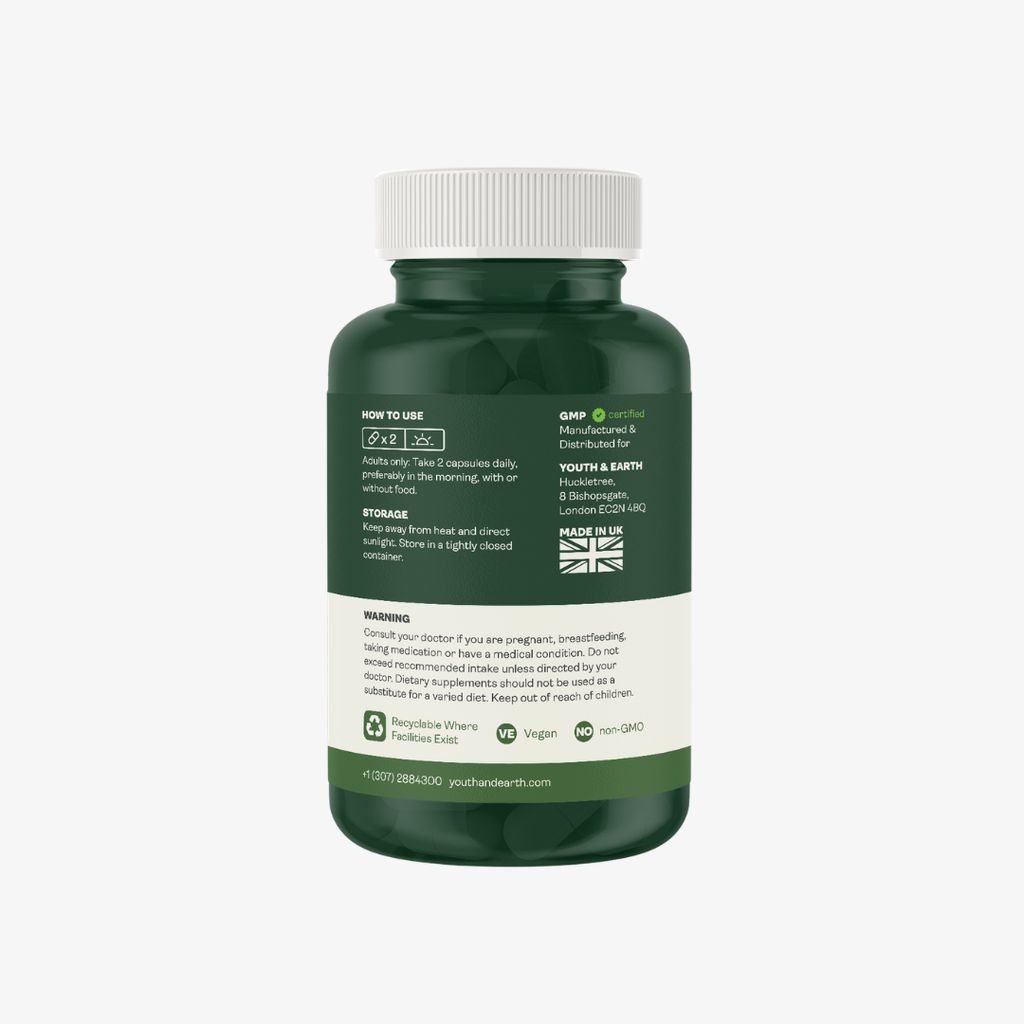 Calcium Alpha Keto-Glutarate (AKG) 500mg Capsules - Image 3