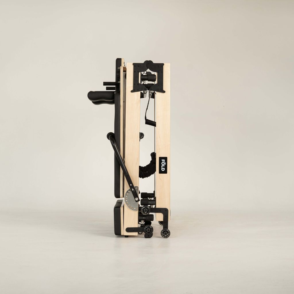 Original FOLD Reformer - With Easi-Fold Maple Oak - Black - Image 2