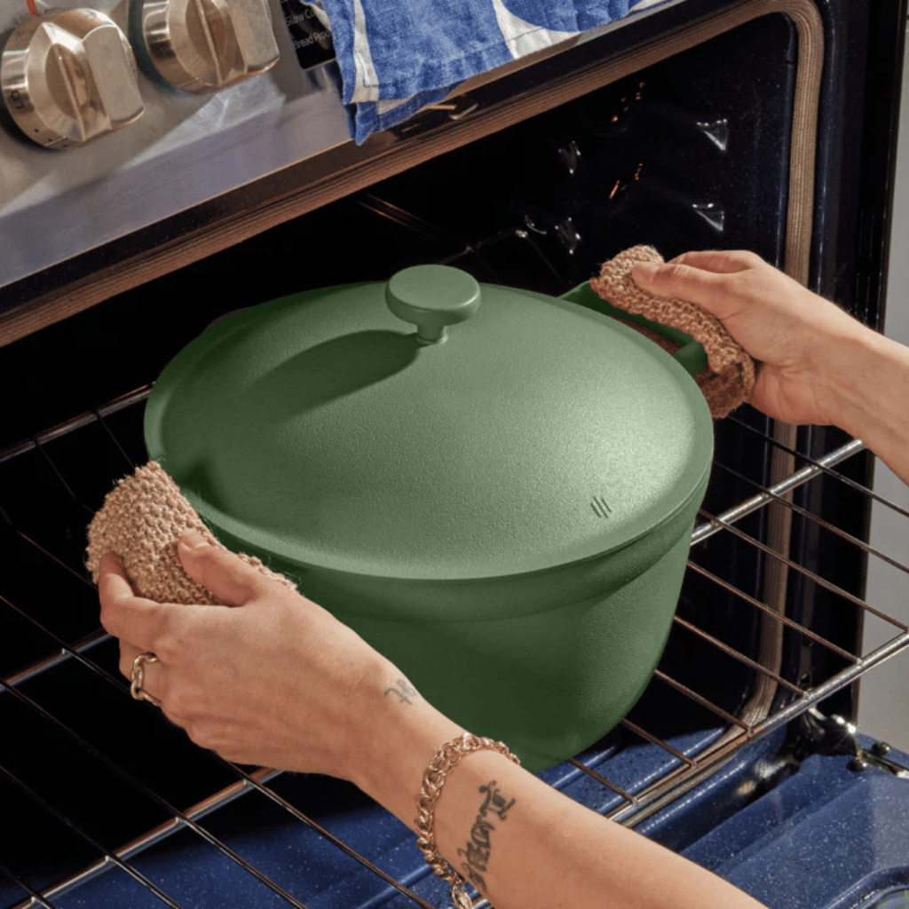 Ceramic Nonstick Perfect Pot 6 L - Sage - Image 3