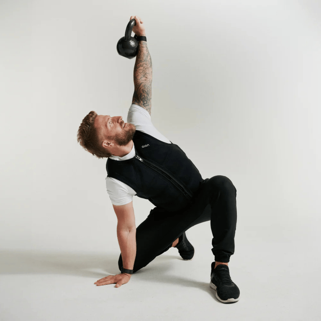 Men's Workout Vest: Black - Image 3