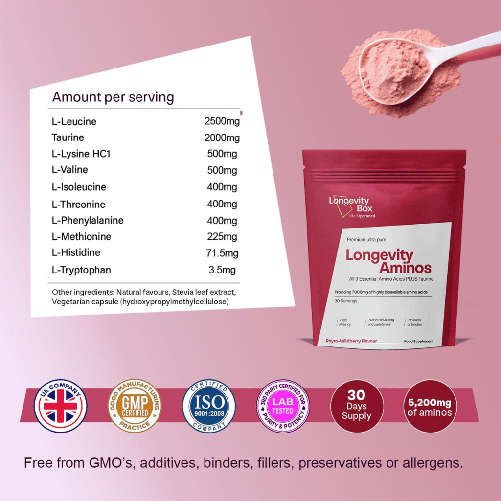 Longevity Essential Amino Acids - Image 3