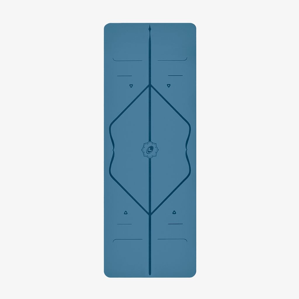Liforme Classic Yoga Mat - Blue - Image 3