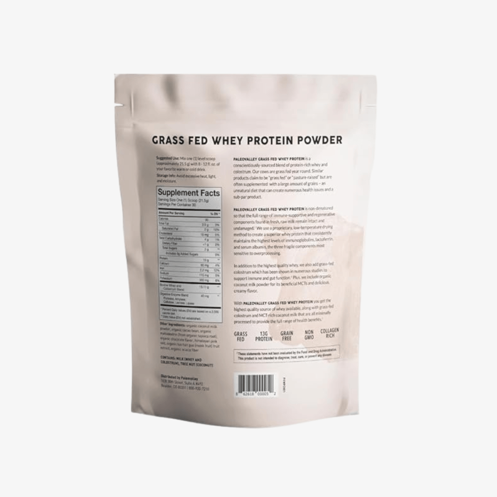100% Grass Fed Whey Protein with Colostrum - Chocolate - Image 5