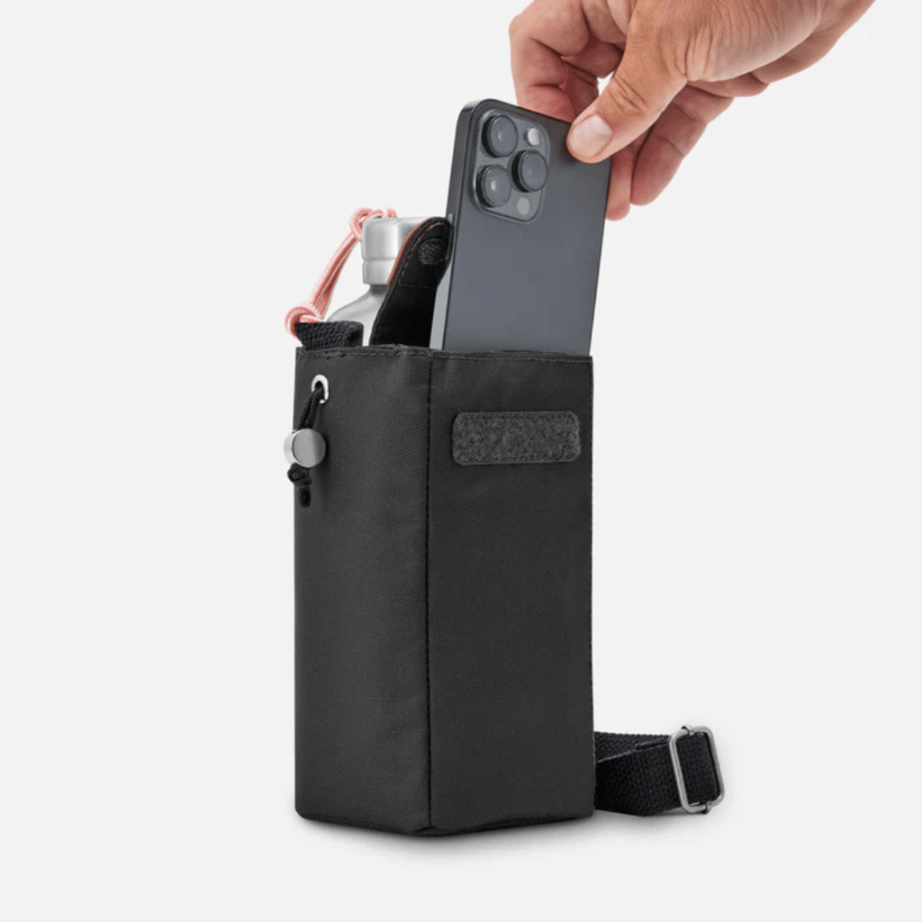 Insulated Bottle Bag - Black - Image 2