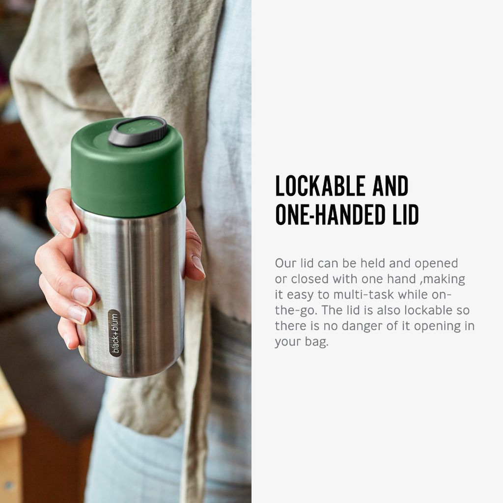 Insulated Travel Cup - Olive - Image 3