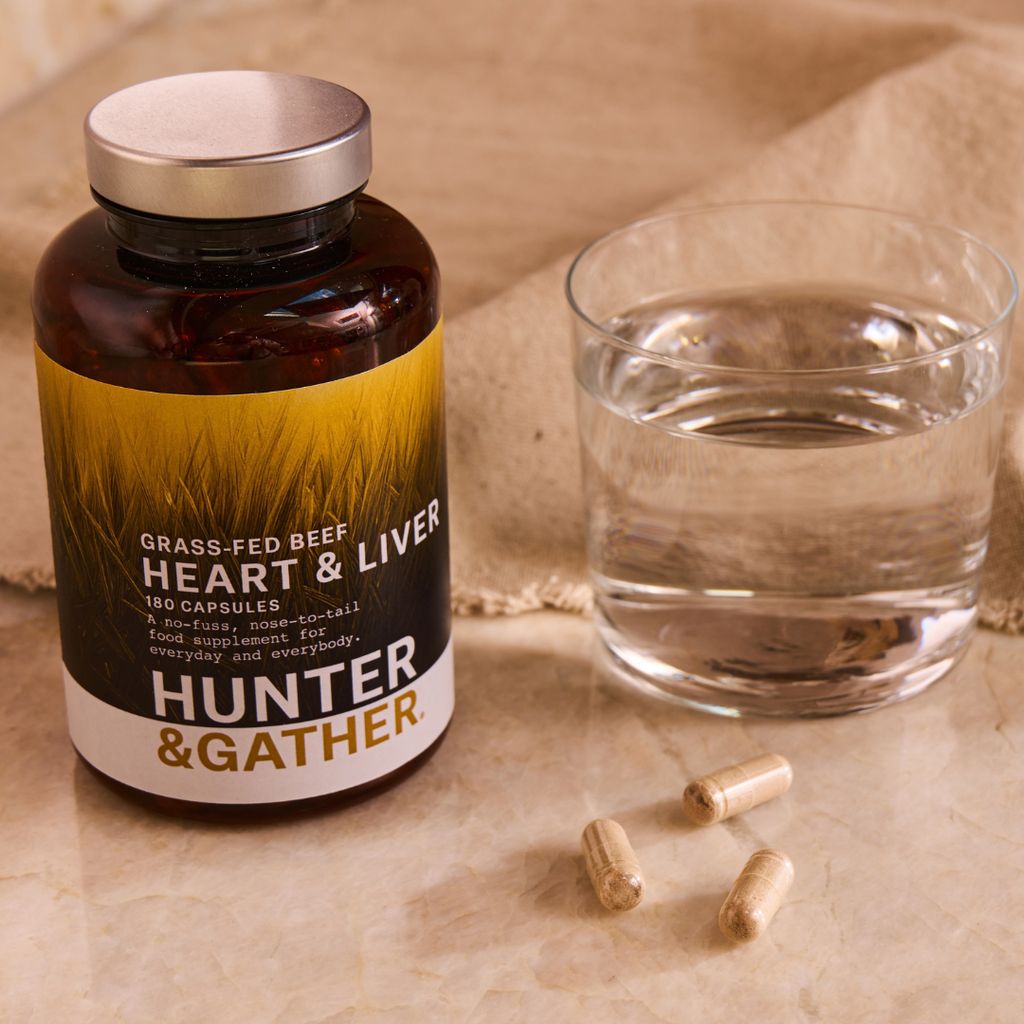 Grass Fed British Beef Heart & Liver Capsules - Image 4