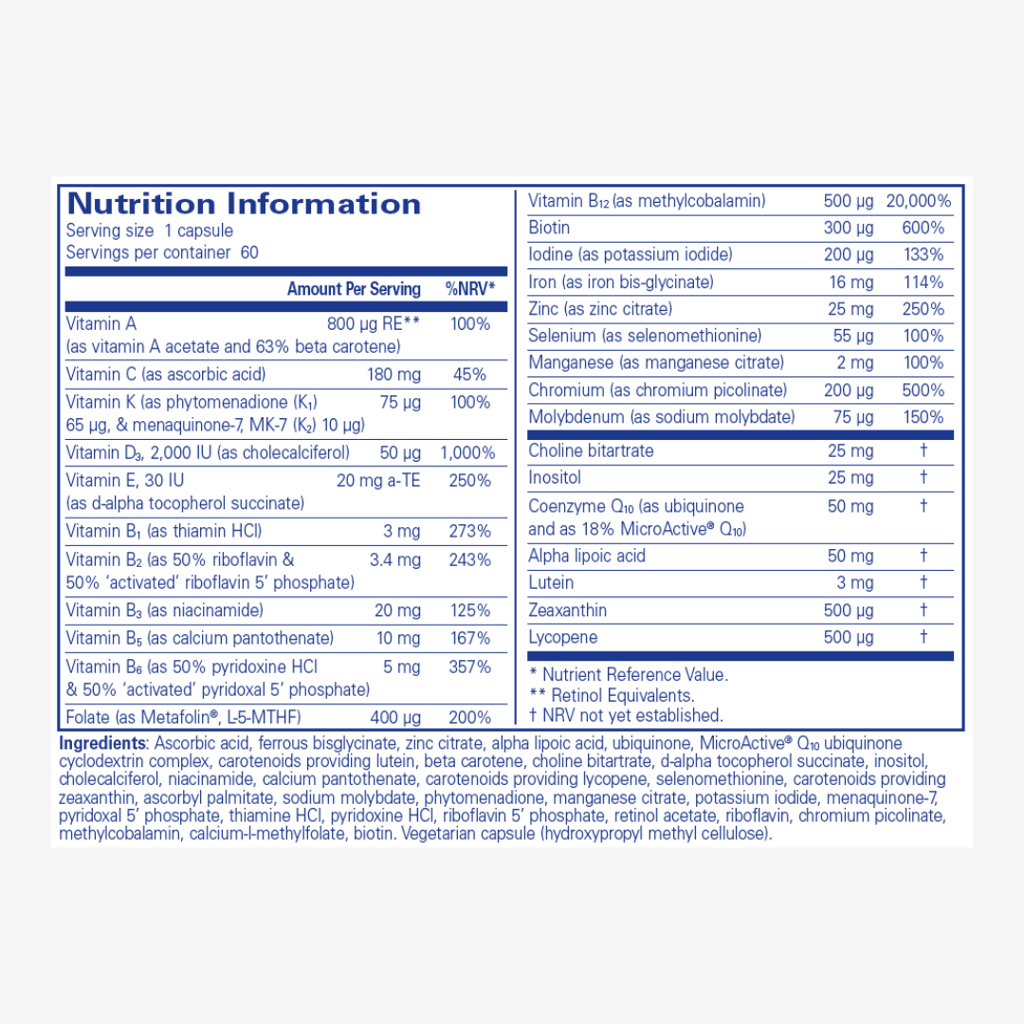 O.N.E Multivitamin with Iron - Image 3