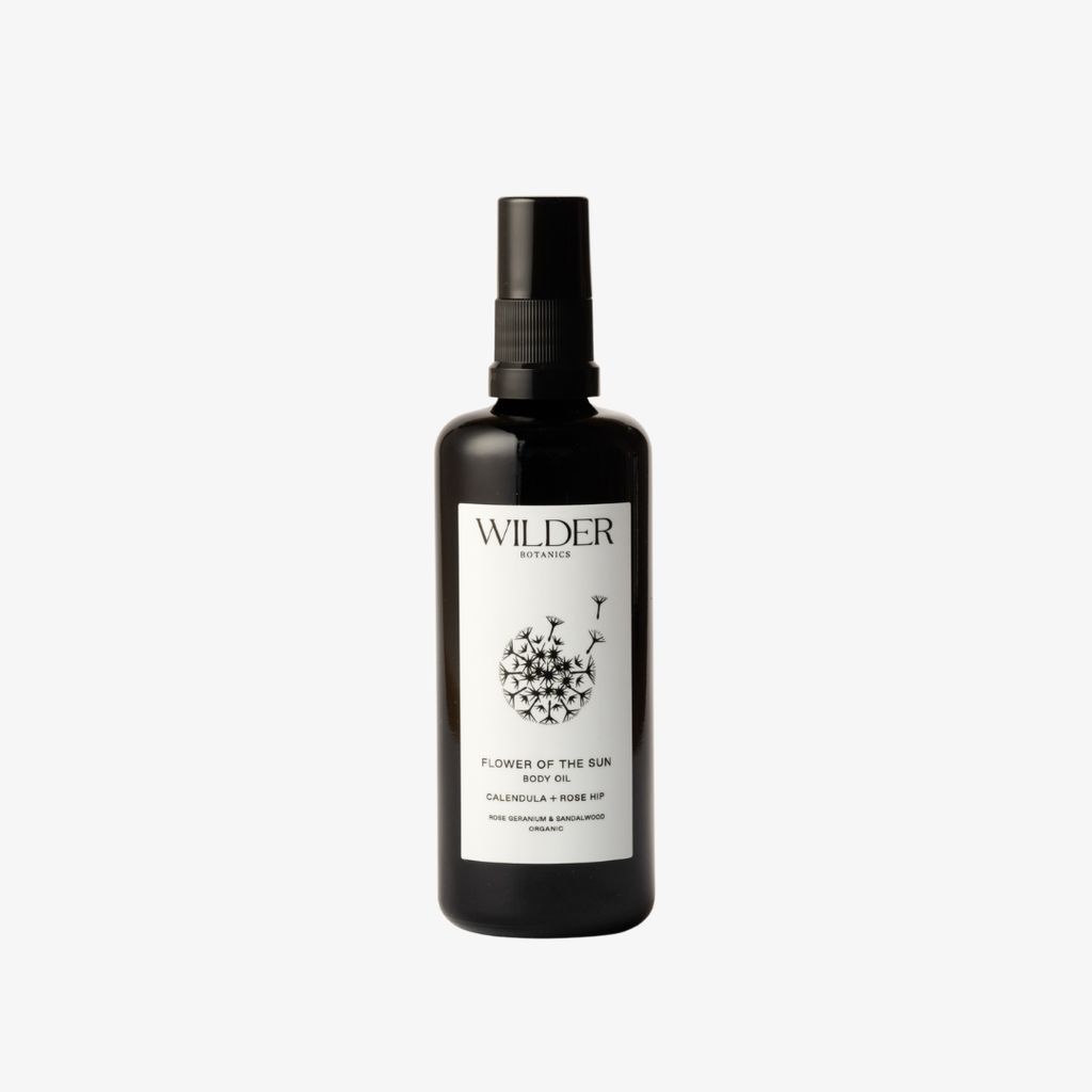 Flower of the Sun Body Oil - Calendula Oil, Rose Hip Oil, Sandalwood