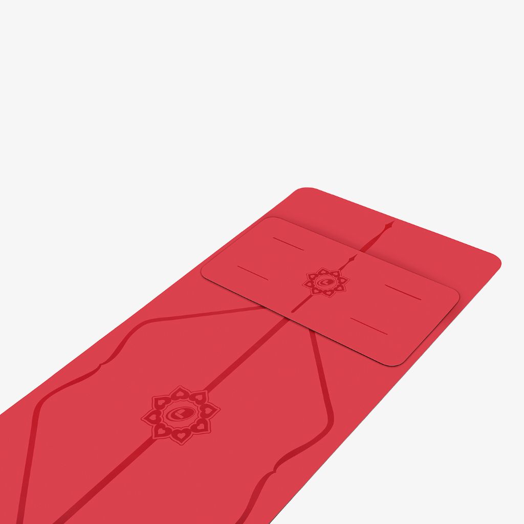 Liforme Expressions Yoga Pad - Love Red - Image 3