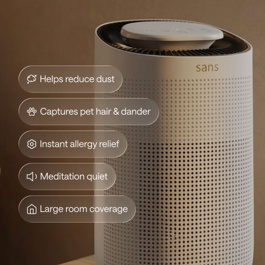 Sans Air Purifier Mini - White - Image 3