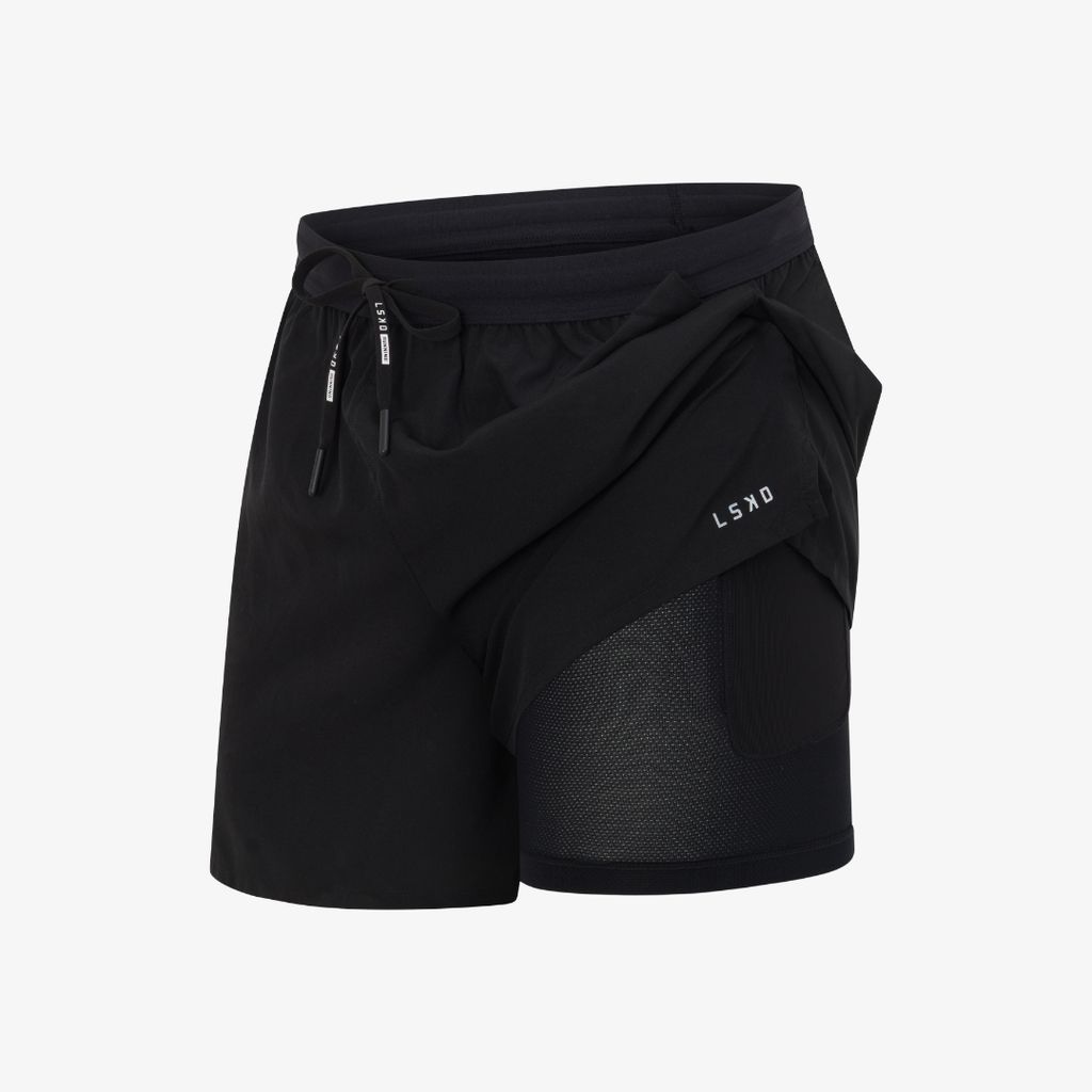 Men’s Pace 5” Running Short - Black - Image 3