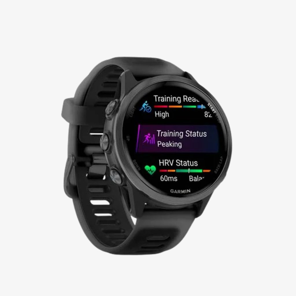 Forerunner® 570 - Slate Grey Aluminium with Translucent Black/Black Band - Image 3