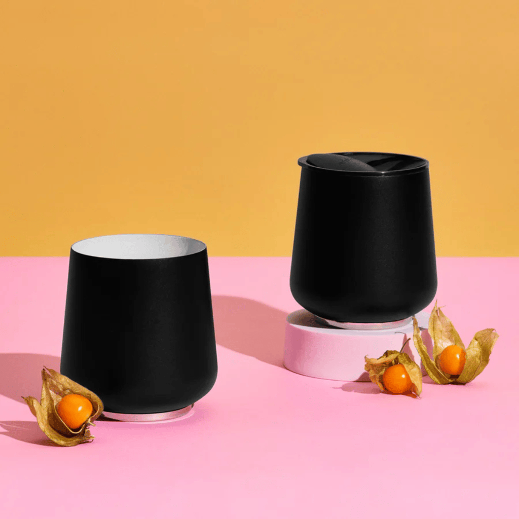 Ruby Wine Tumbler - Matte Black - Image 4
