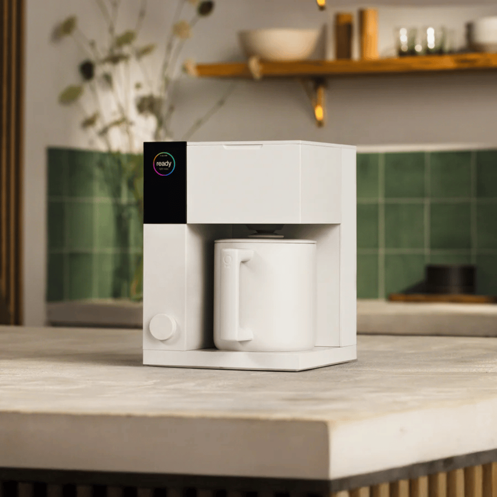 Aiden Precision Coffee Maker - Matte White - Image 4