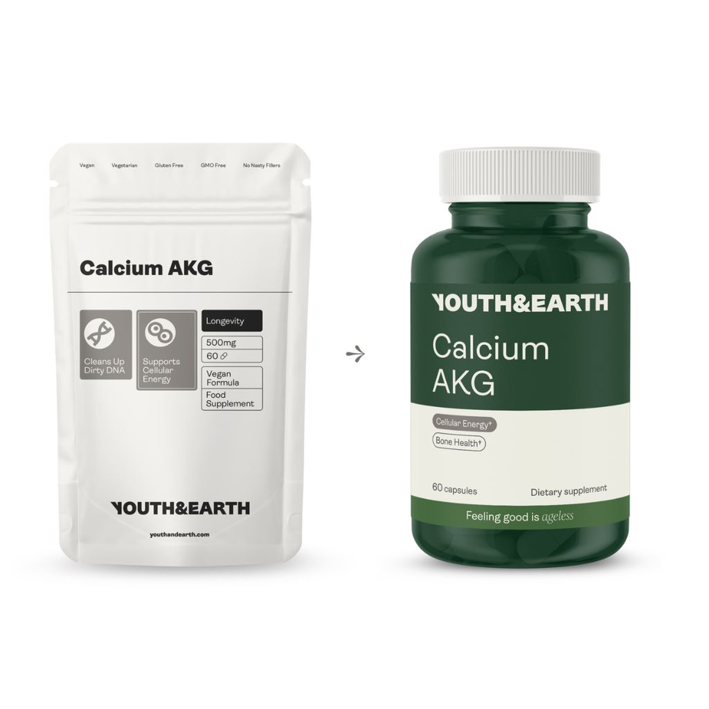 Calcium Alpha Keto-Glutarate (AKG) 500mg Capsules - Image 4
