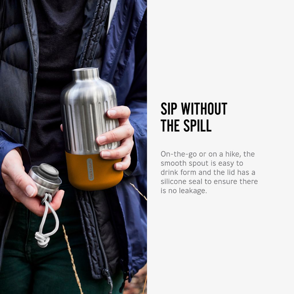Explorer Insulated Water Bottle - Orange - Image 4