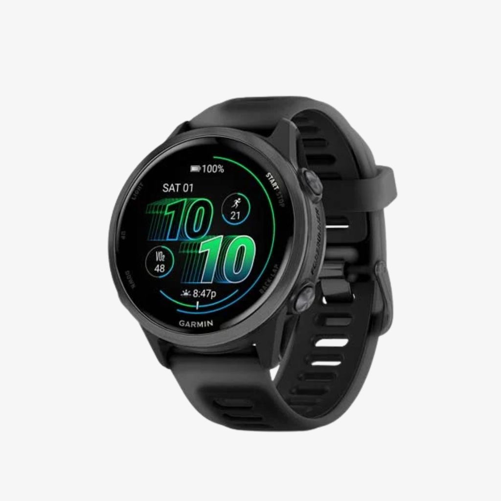Forerunner® 570 - Slate Grey Aluminium with Translucent Black/Black Band