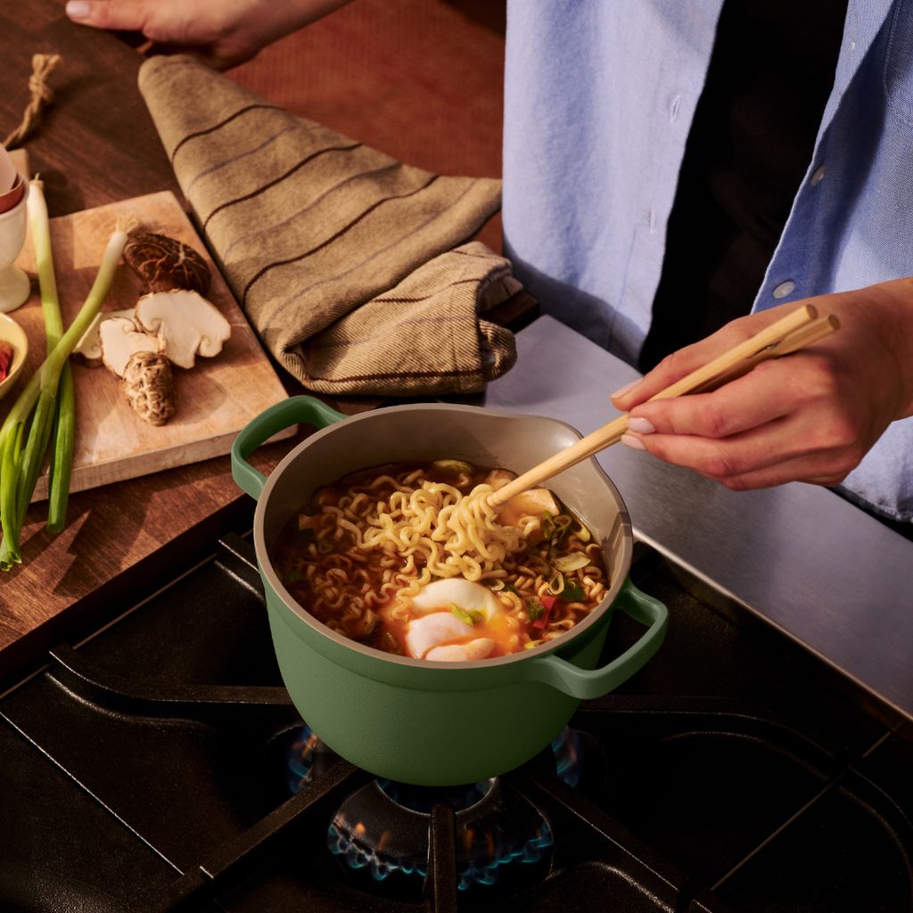 Ceramic Nonstick Perfect Pot 1.5 L - Sage - Image 4