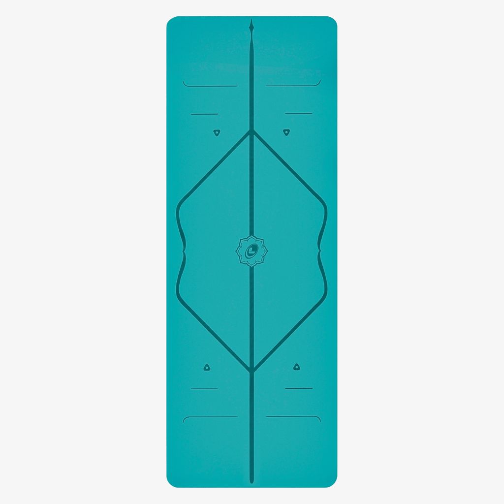 Liforme Classic Yoga Mat - Aqua Teal - Image 2