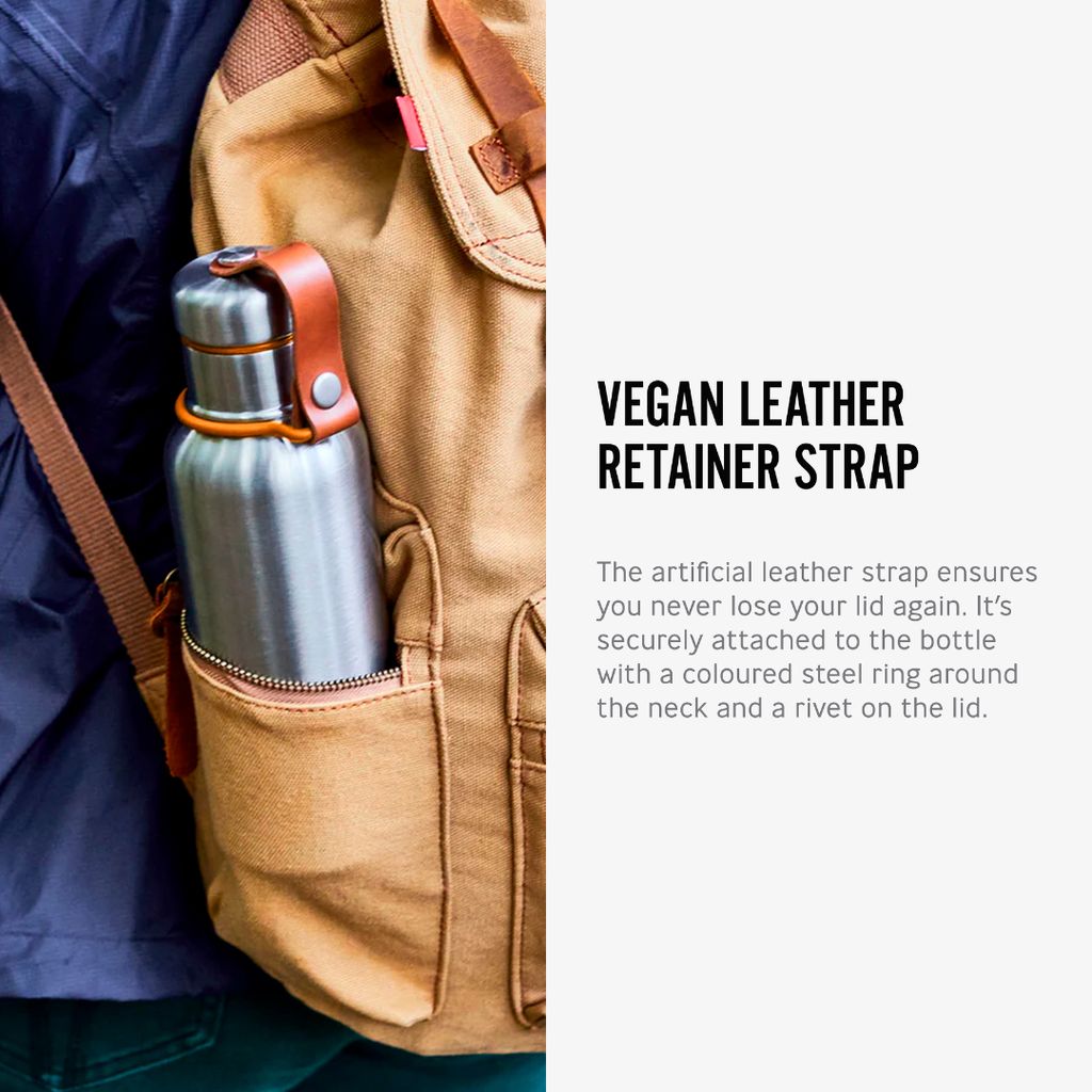 Insulated Water Bottle - Orange - Image 4