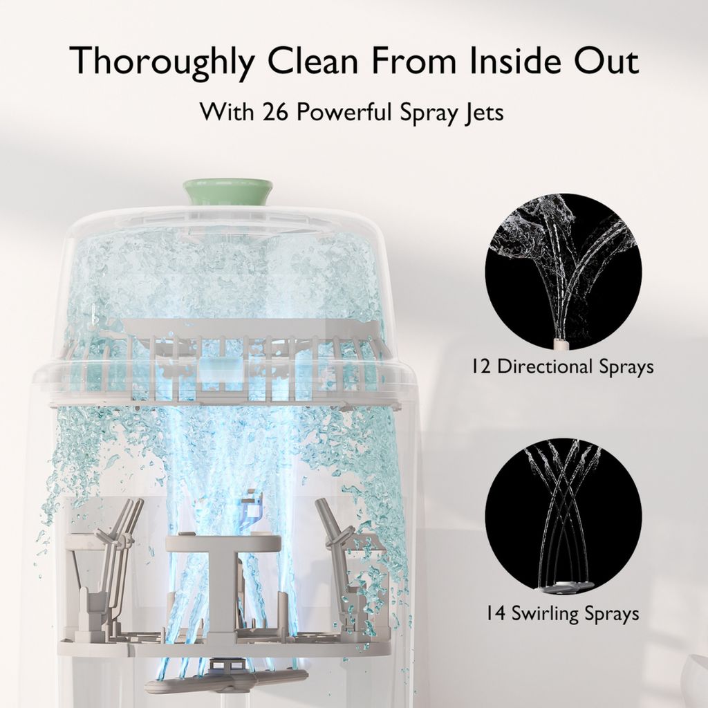 KleanPal Pro Baby Bottle Washer and Sterilizer - Image 4