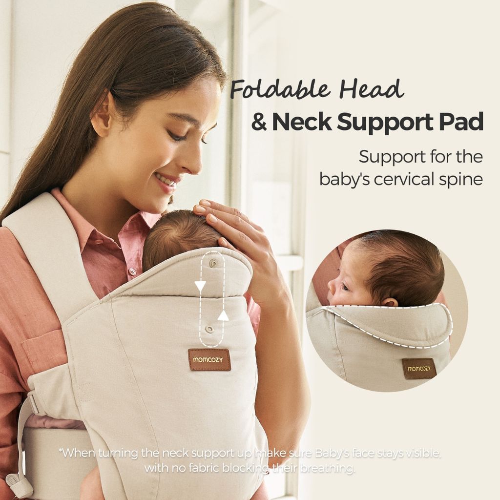 WeeSnug Newborn Carrier - Khaki - Image 4