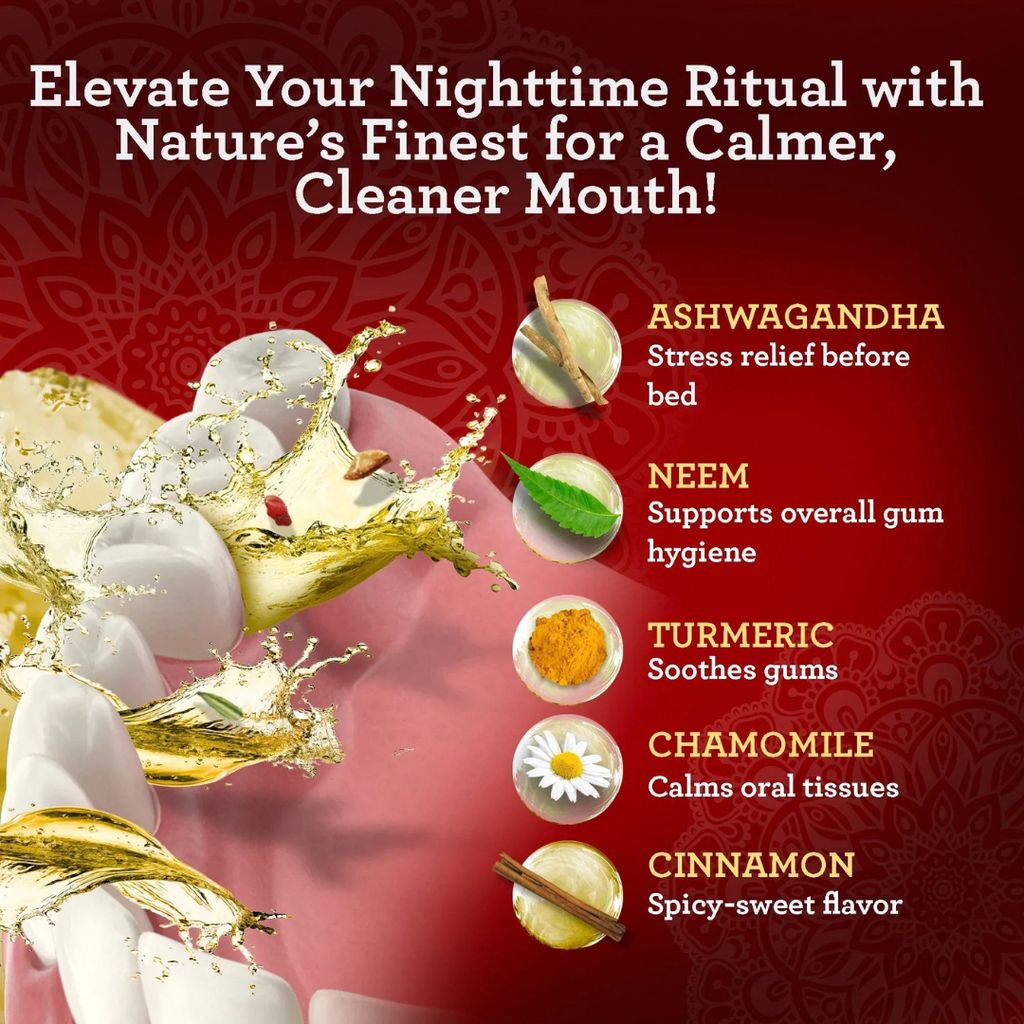 Natural Oil Pulling with Neem + Ashwagandha (Cinnamon) - Image 4
