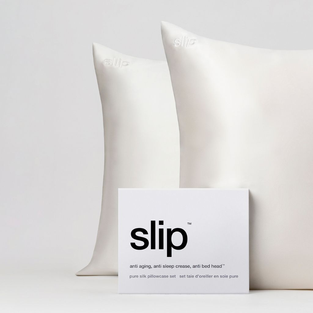 Pure Silk Queen Pillowcase Duo - White - Image 4