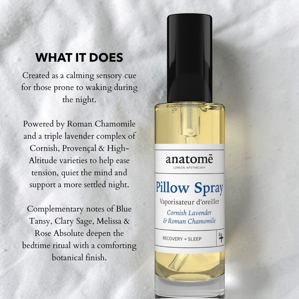 Sleep Pillow Spray - Roman Chamomile & Cornish Lavender - 30ml - Image 4