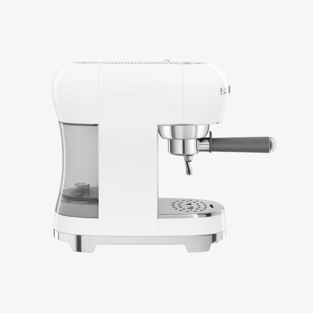 Espresso Coffee Machine - White - Image 4