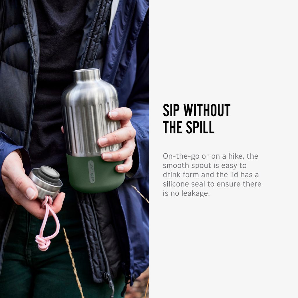 Explorer Insulated Water Bottle - Olive - Image 4