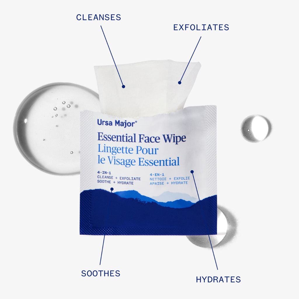 4-in-1 Essential Face Wipes - Image 4