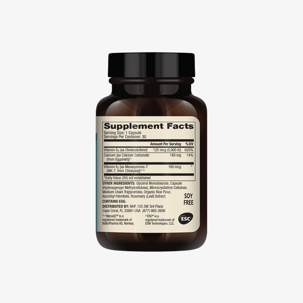 Calcium with Vitamins D3 & K2 - Image 2