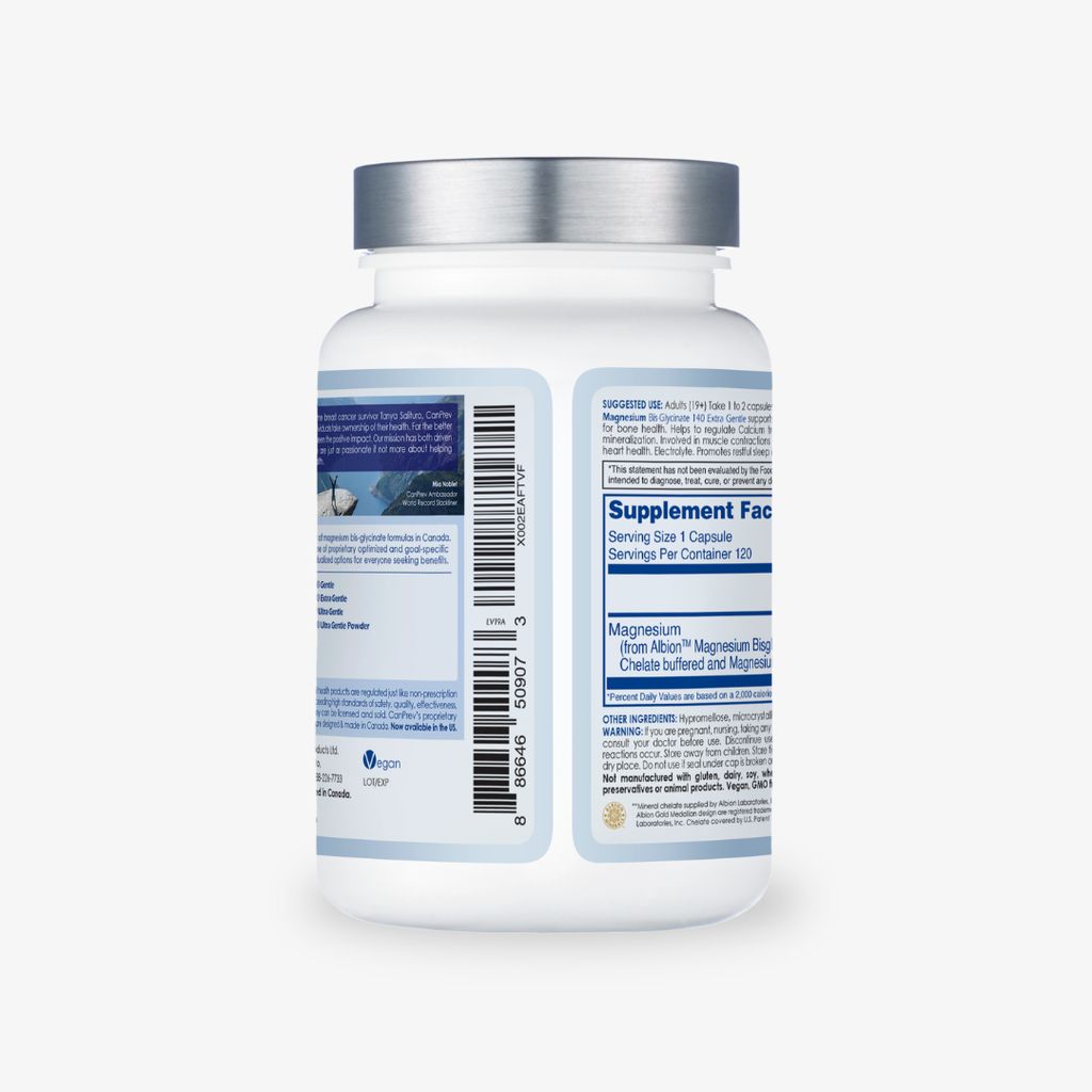Magnesium Bis-Glycinate 140 Extra Gentle - Image 4