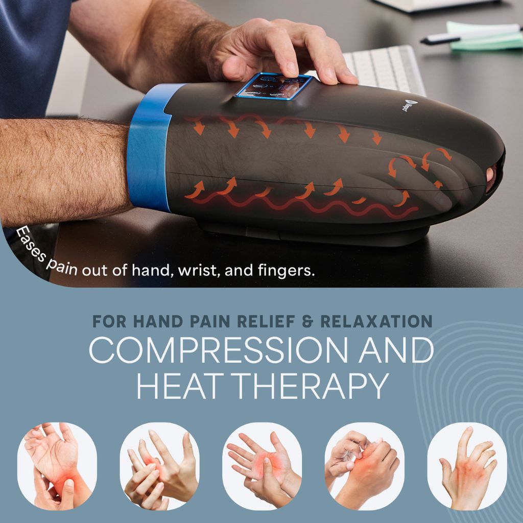Legra Hand Massager - Black - Image 2