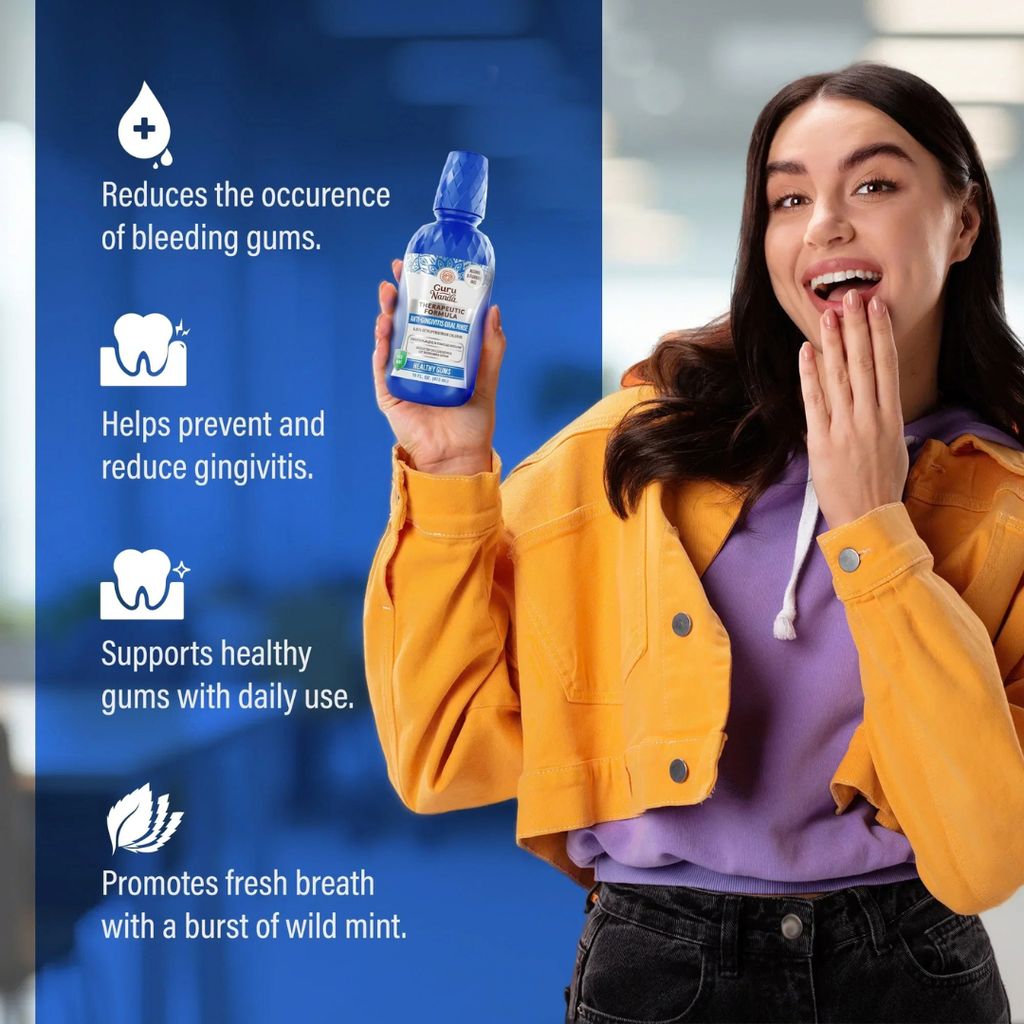 Healthy Gums Anti-Gingivitis Oral Rinse (Wild Mint) - Image 4