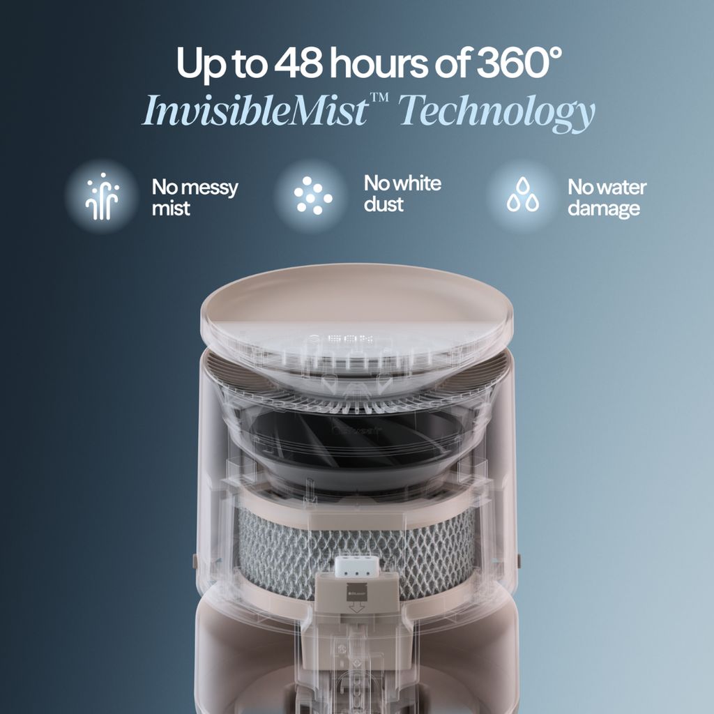 DreamWell™ Humidifier H38i - Stone Grey - Image 4