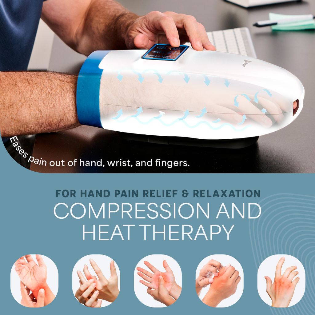 Legra Hand Massager - White - Image 2