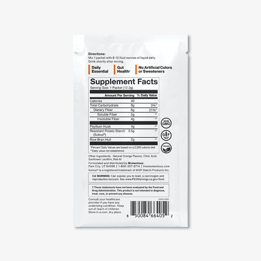 Fiber+ Orange - 10 Travel Packs - Image 4