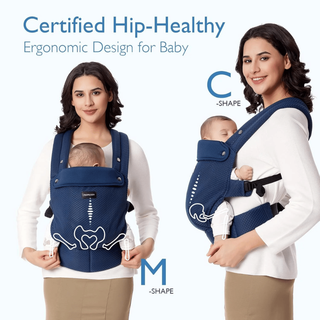 Baby Carrier 3M+ Air Mesh-Blue - Image 3