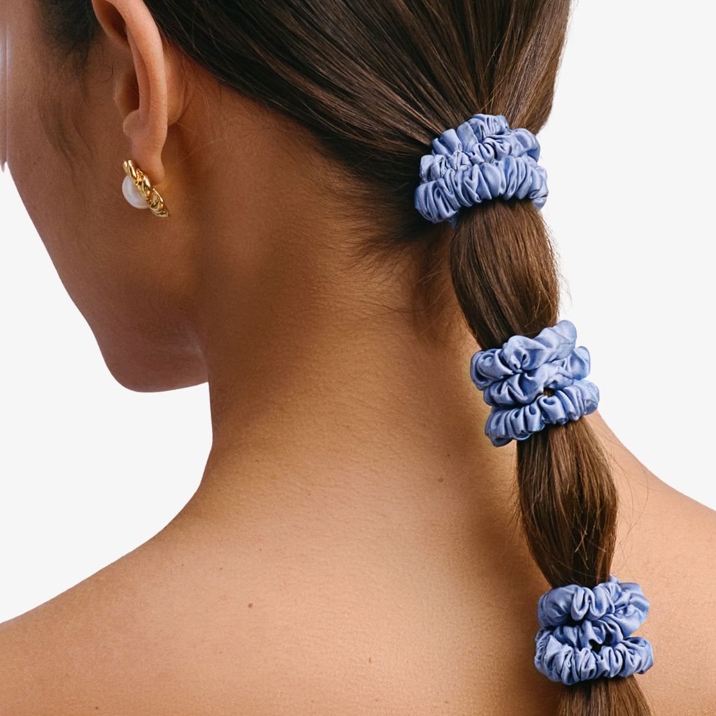 Skinny Scrunchies - Cornflower - Image 4