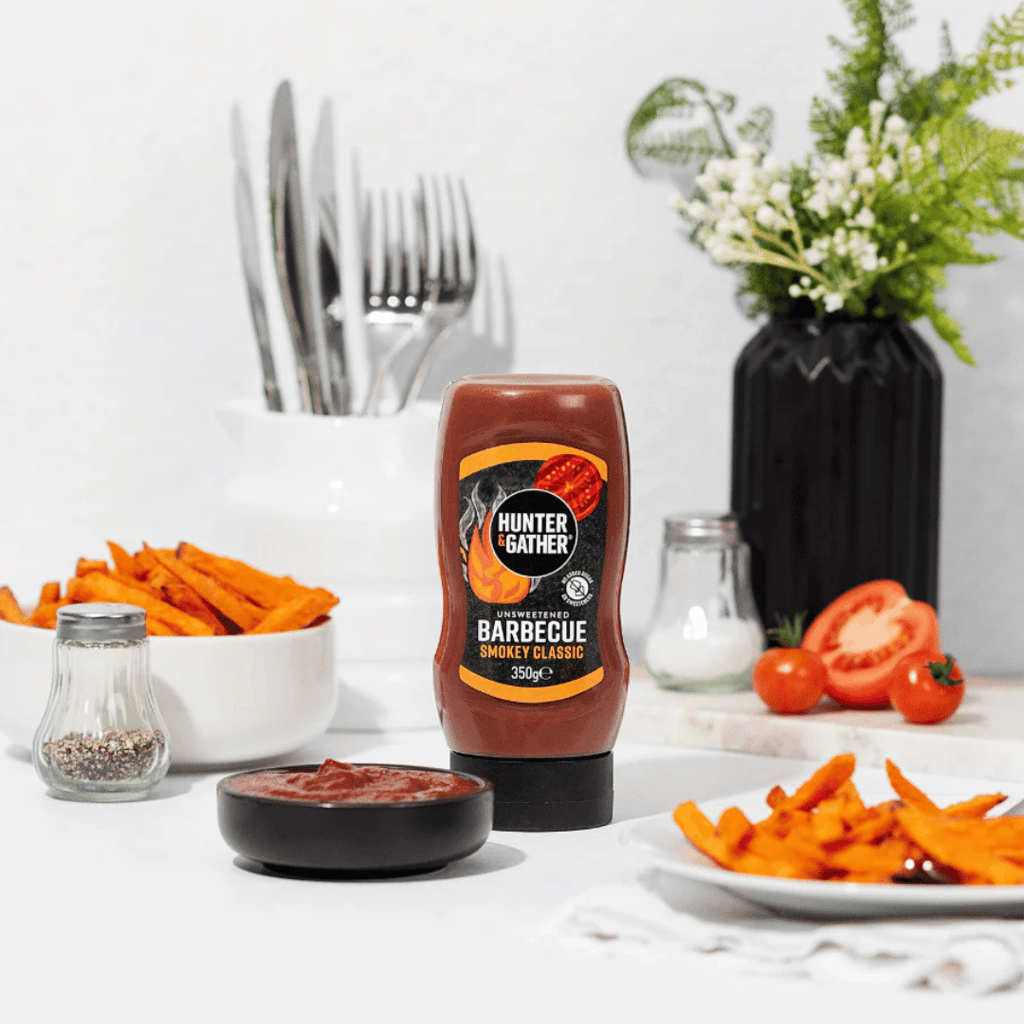 Unsweetened Smokey Barbecue Sauce - Squeezy Bottle - Image 4