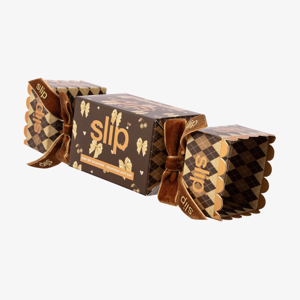 slip Pure Silk Large Scrunchie Cracker - Beau - Image 4