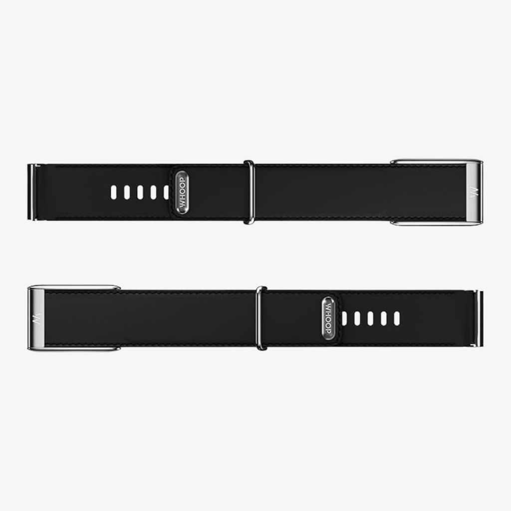 LeatherLuxe Straight Band - MG - Black/Cream with Titanium