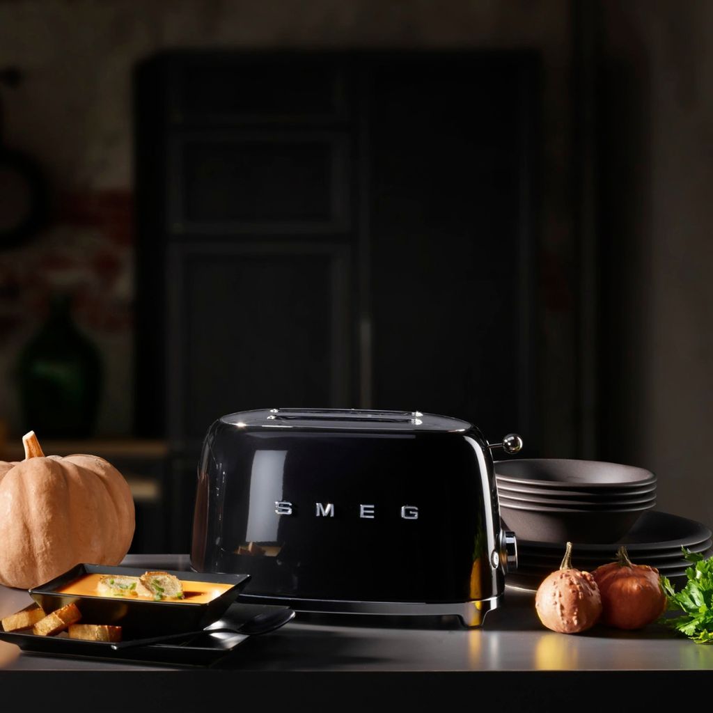 2 Slot Toaster Gloss - Black - Image 4