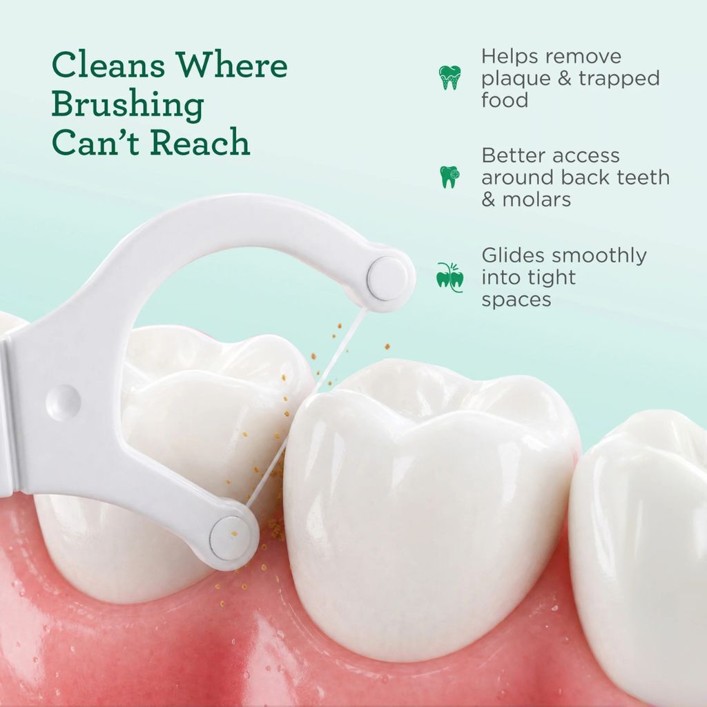 Ultimate 2 in 1 Floss Picks (Wild Mint) - Image 4