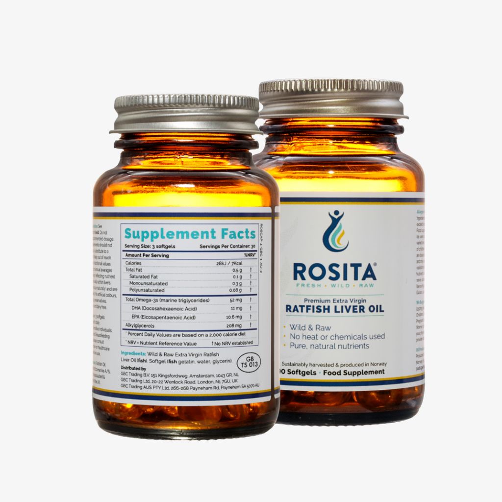 Rosita Ratfish Liver Oil Softgels - Image 5